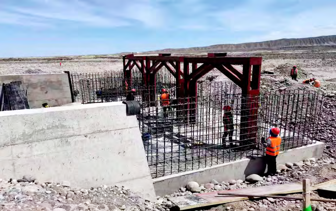 1、阿克陶县库山河老巴仁引水渠首除险加固工程